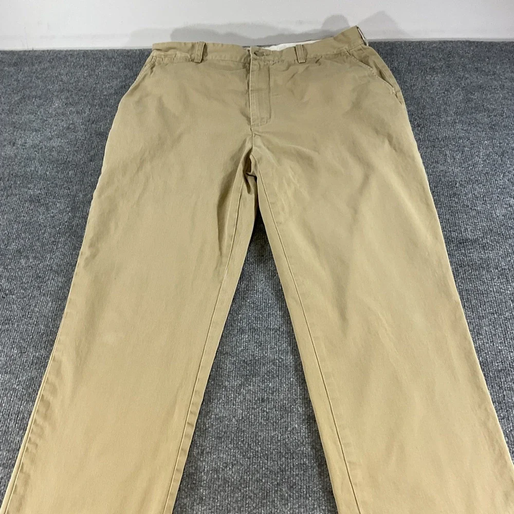 Polo Ralph Lauren Prospect Pants Mens 38x32 Khaki Chino Classic Fit Cotton Tan